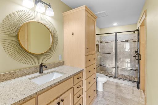 Enjoy a spa-like experience in the Primary Bath.