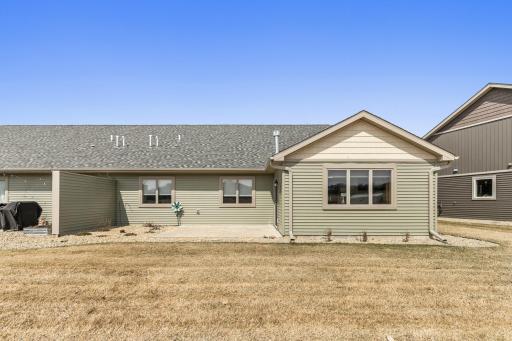 The private patio is the perfect place for your morning coffee, or relaxing on summer evenings.