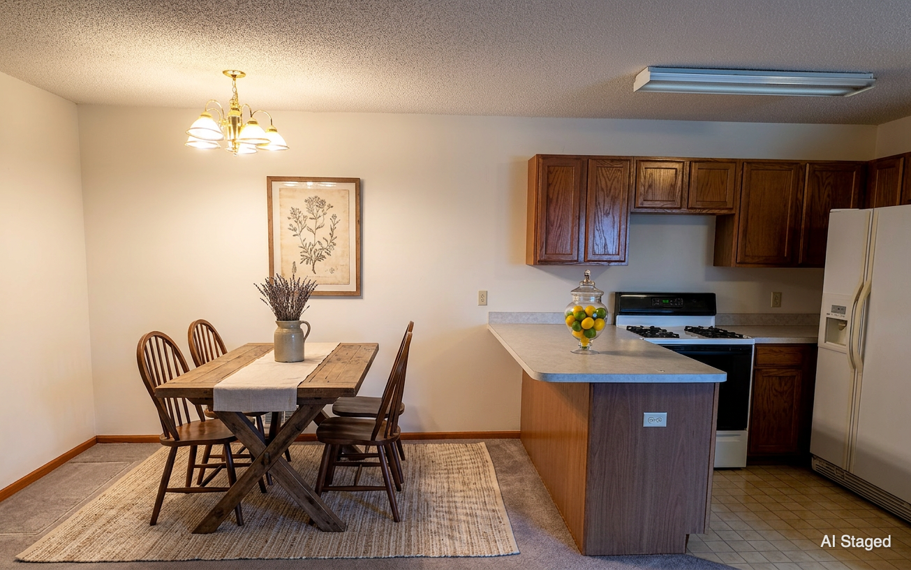 ai Staged dining room