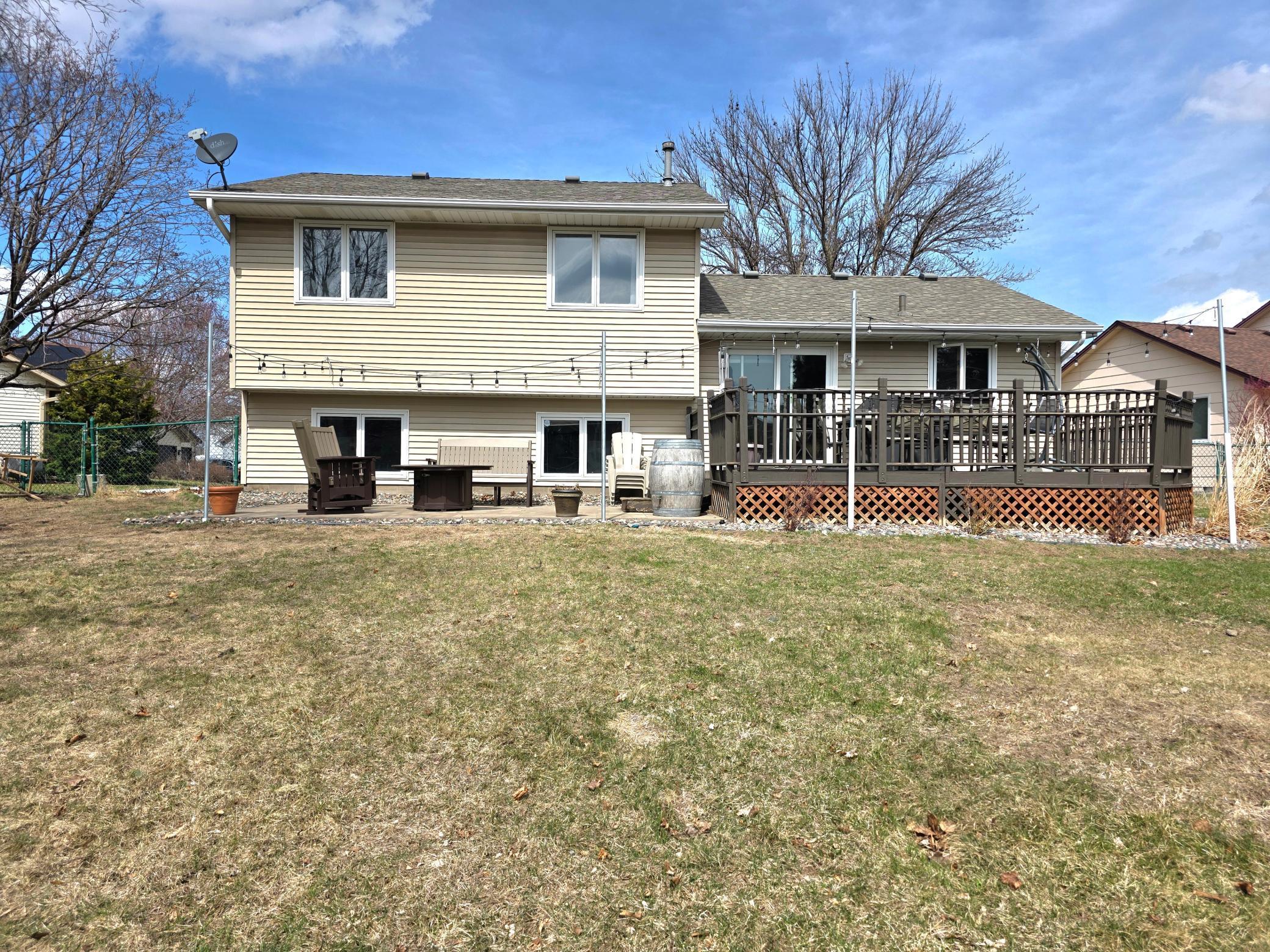 Backyard from the south