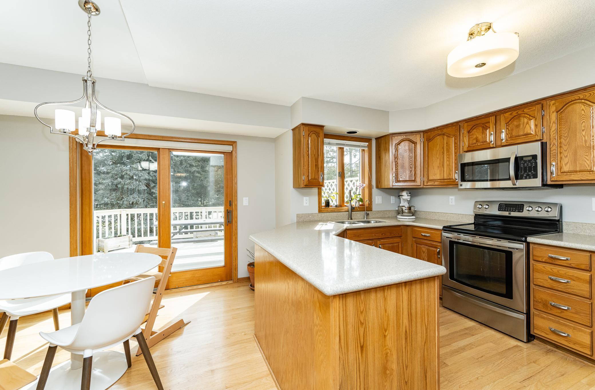 Kitchen/Dining Area/Deck