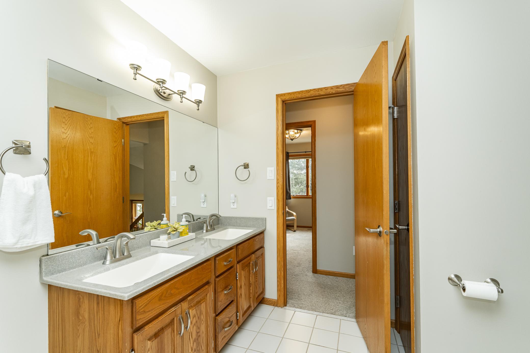 Pass Through Primary Bathroom