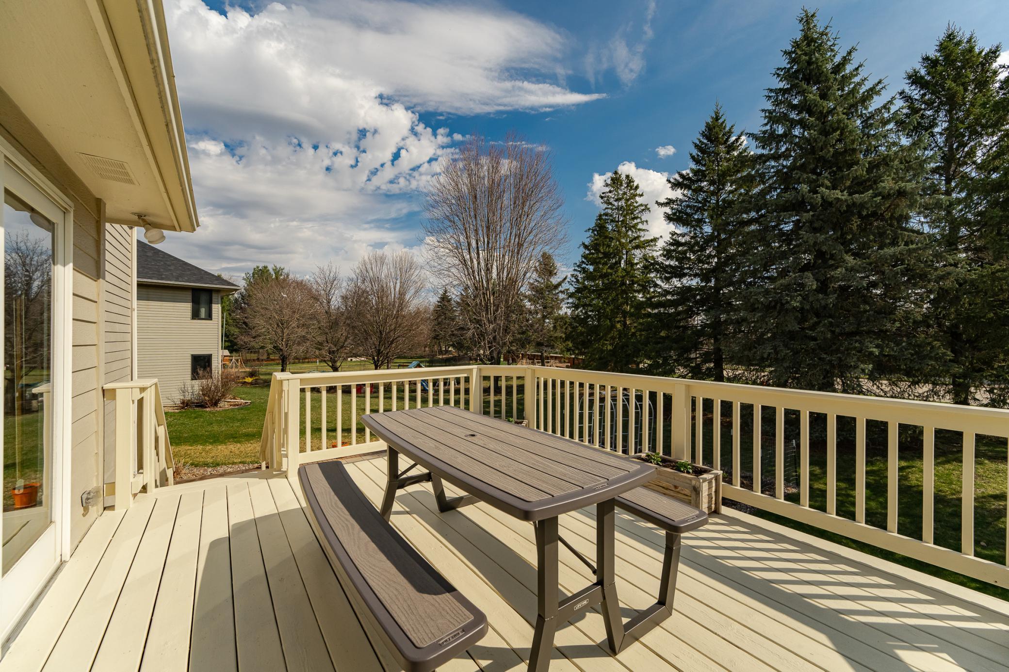 Deck off of Dining Area