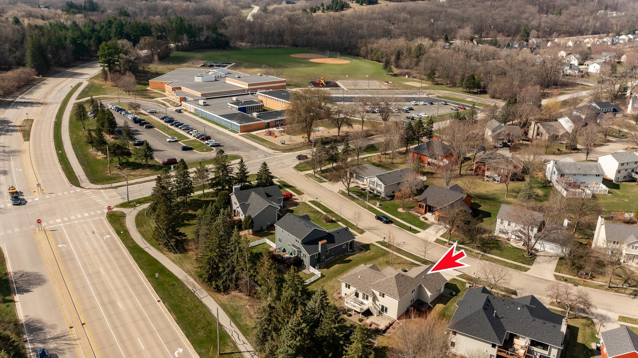 Neighborhood View and Elem School