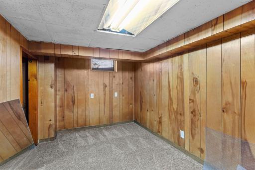 Room in lower level. (Egress would turn this into 4th bedroom!)