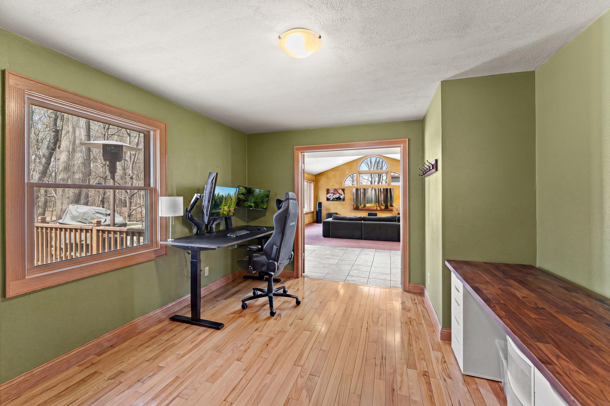 Main Floor Bedroom / Office