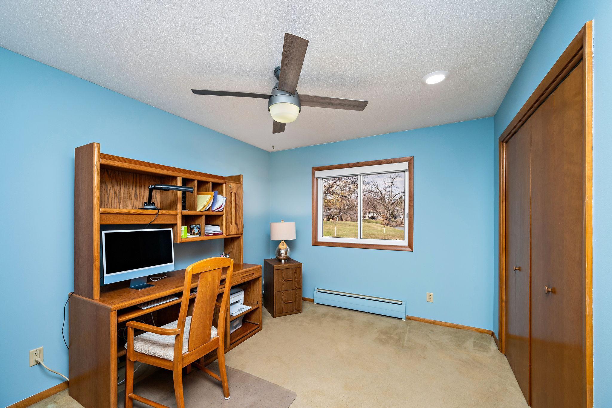 All of the closets are large too!