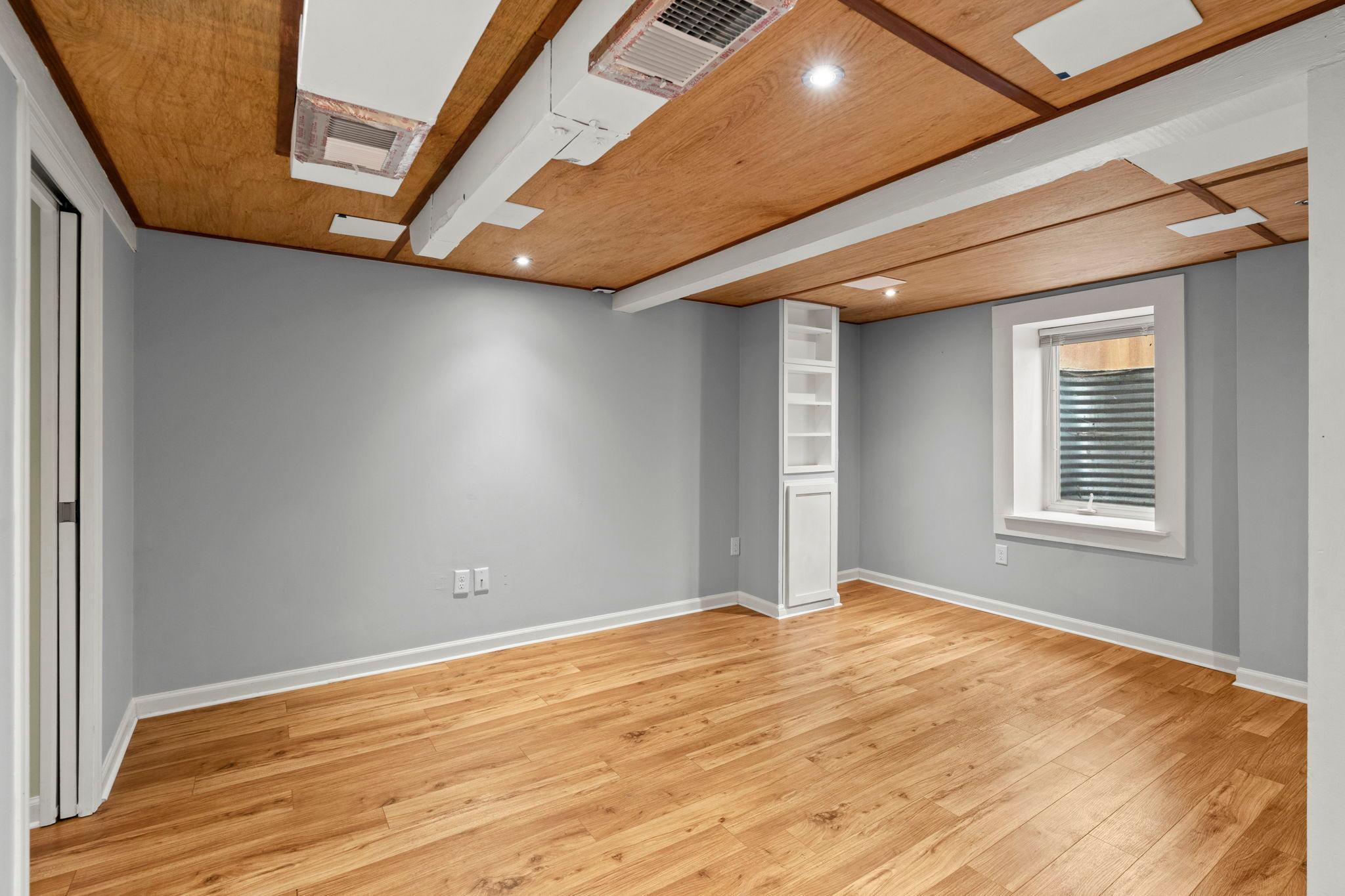 Lower level family room