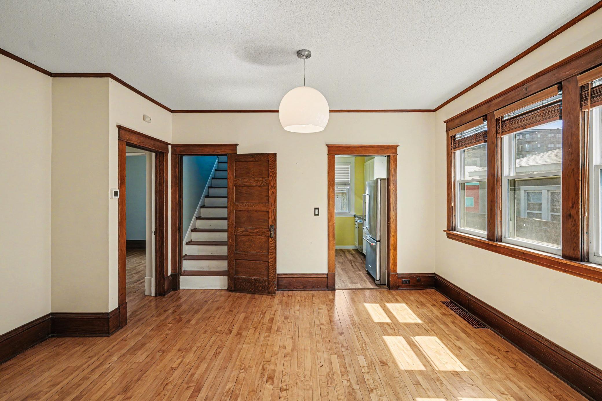 Dining Room w/natural woodwork