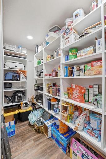 Large walk-in pantry