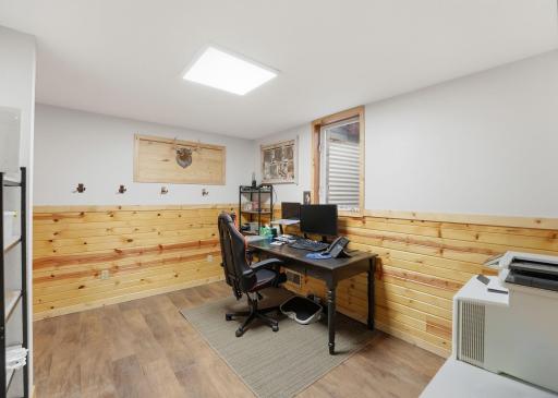 Lower level bedroom 3 -currently used as an office