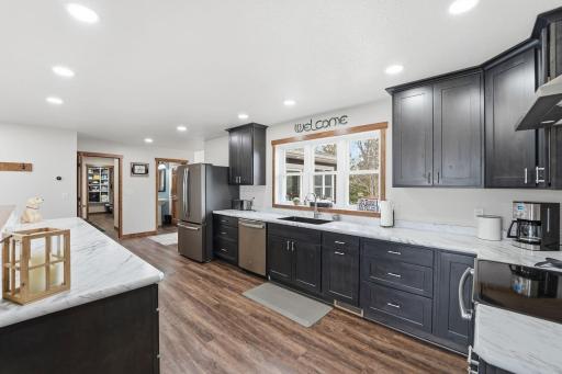 Plenty of storage and countertop space!