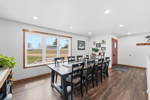 Dining Room just off the kitchen allows for more formal dining!