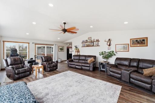 Plenty of room for ample seating!