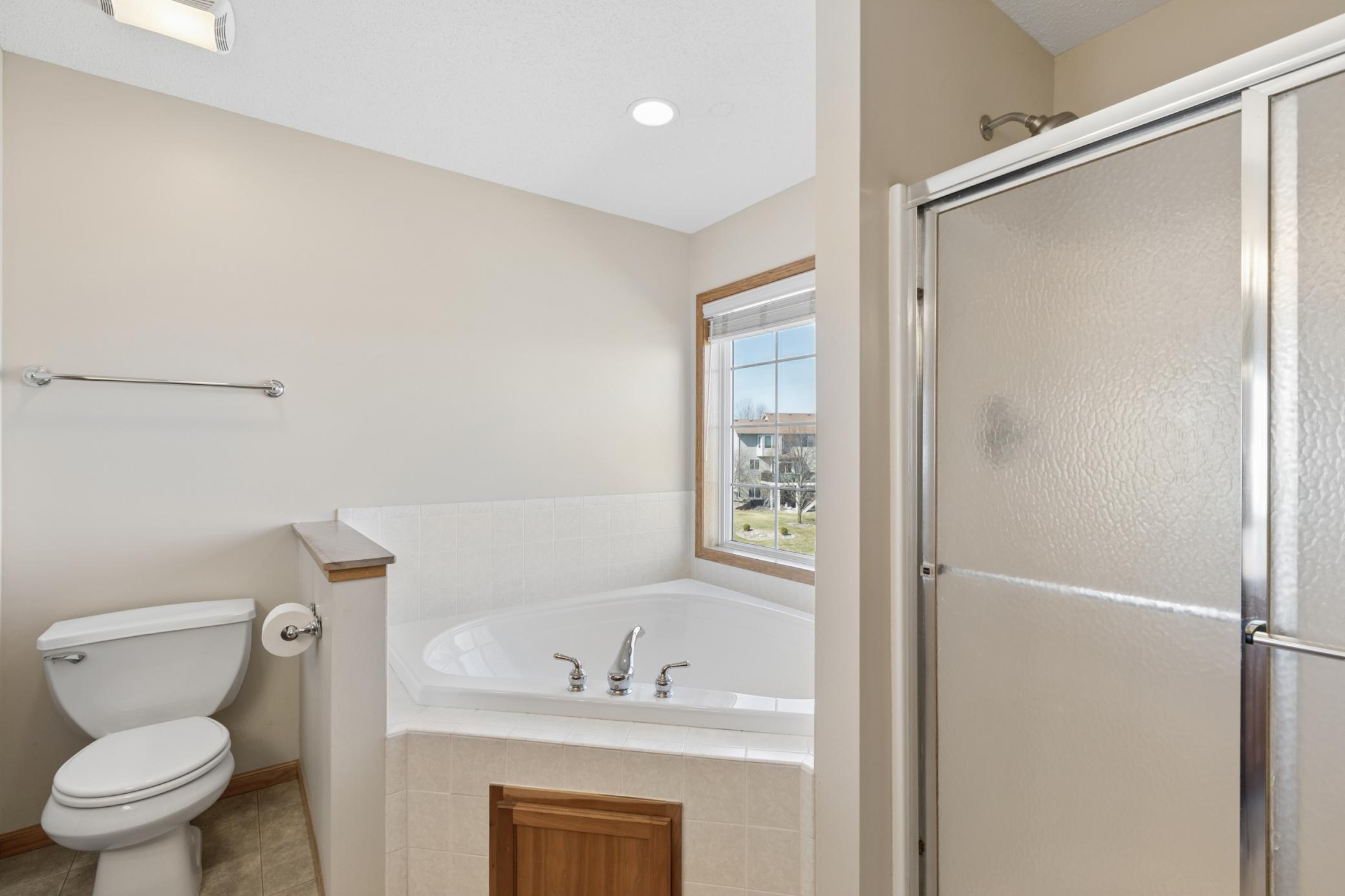 Full Primary Bath with Double Sinks