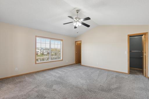 Full Private Primary Suite with His and Hers Closets
