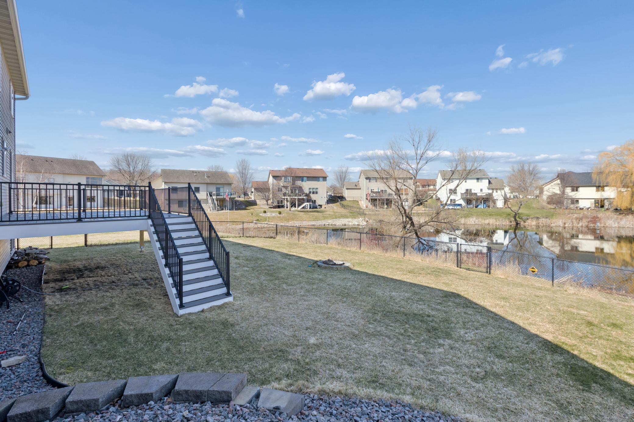 Excellent Fenced In Backyard