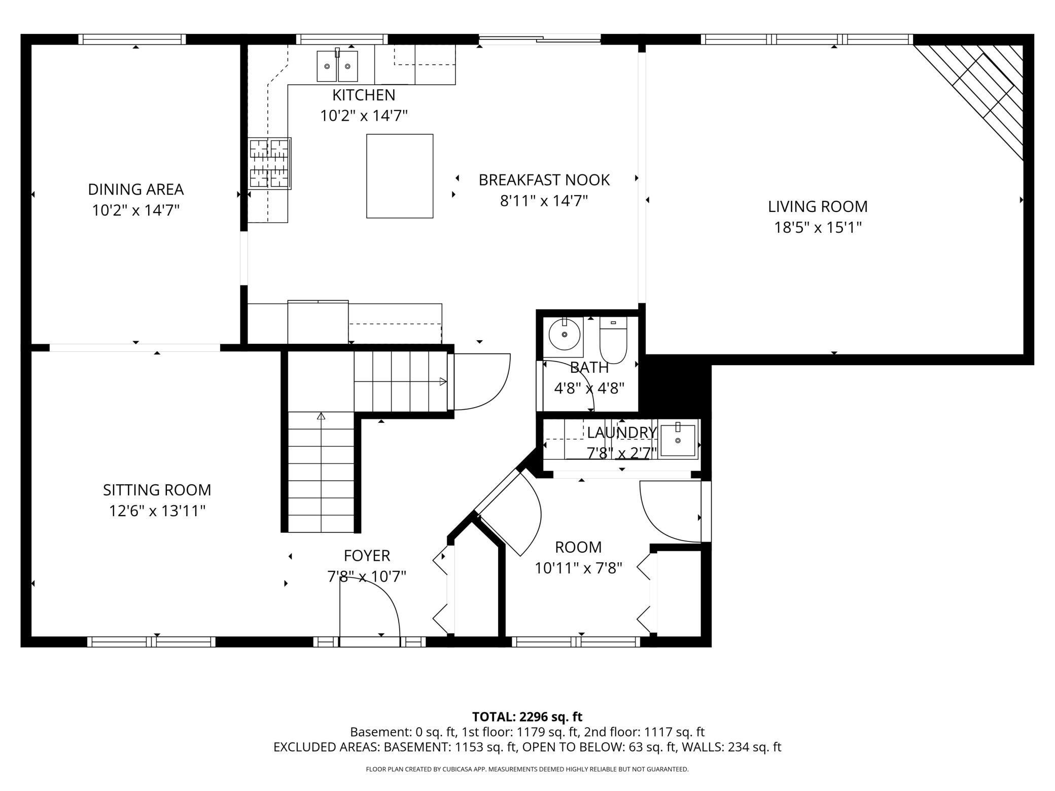 Main Level Floor Plan