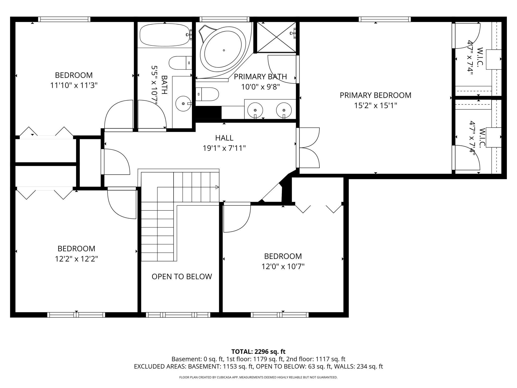 Upper Level Floor Plan