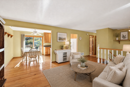 This image has been virtually staged for illustrative purposes. Furniture and dÃ©cor are not included.