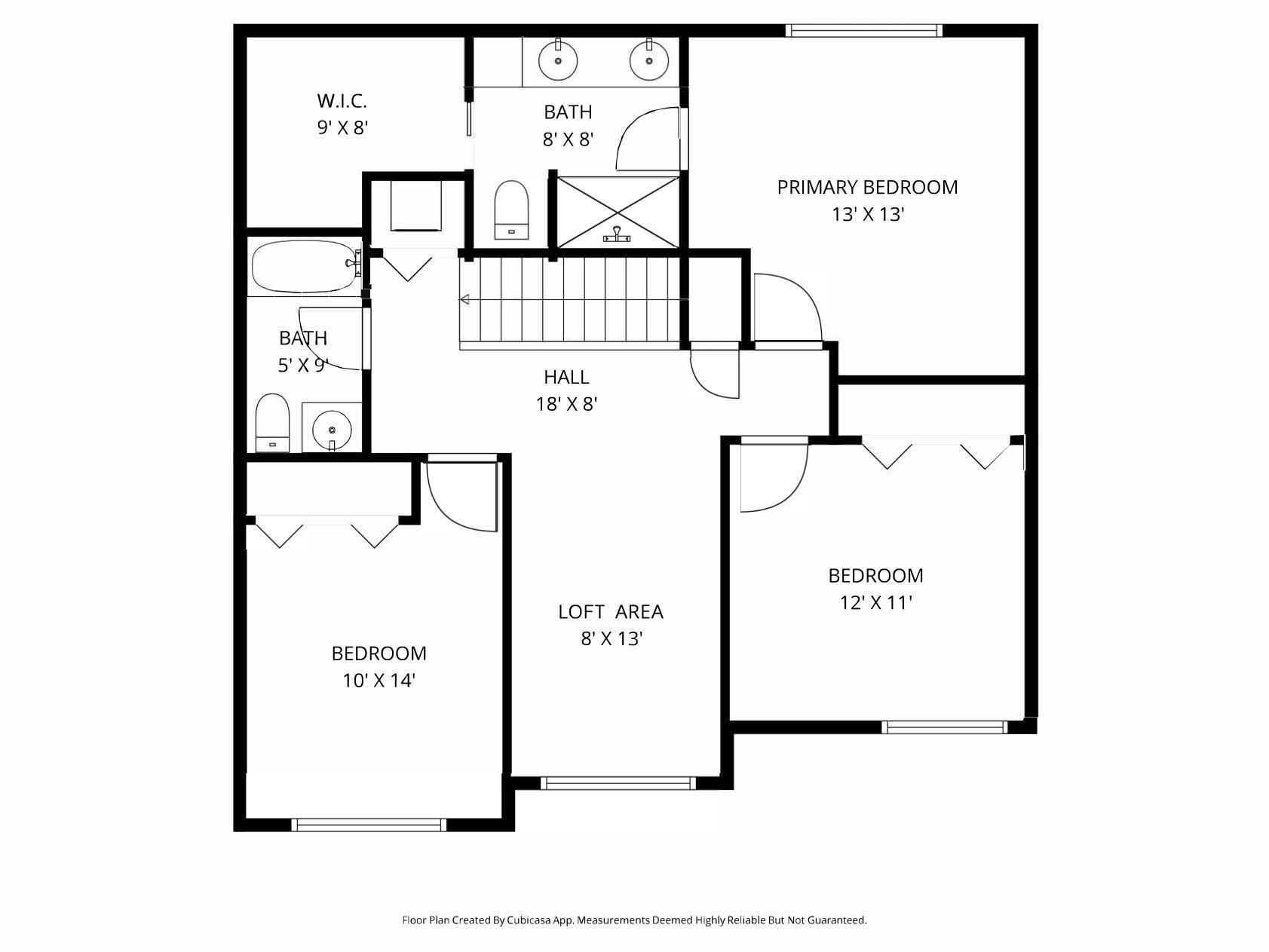 upper level- floor plan