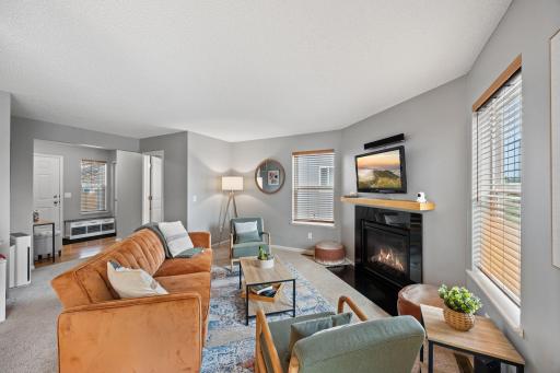 Inside, the main level offers an easy, open flow with plenty of room to spread out.