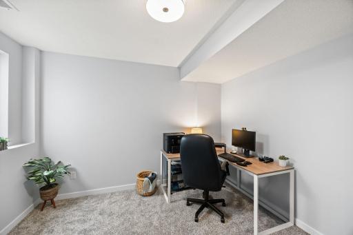 A fourth bedroom provides a great option for guests or a home office.