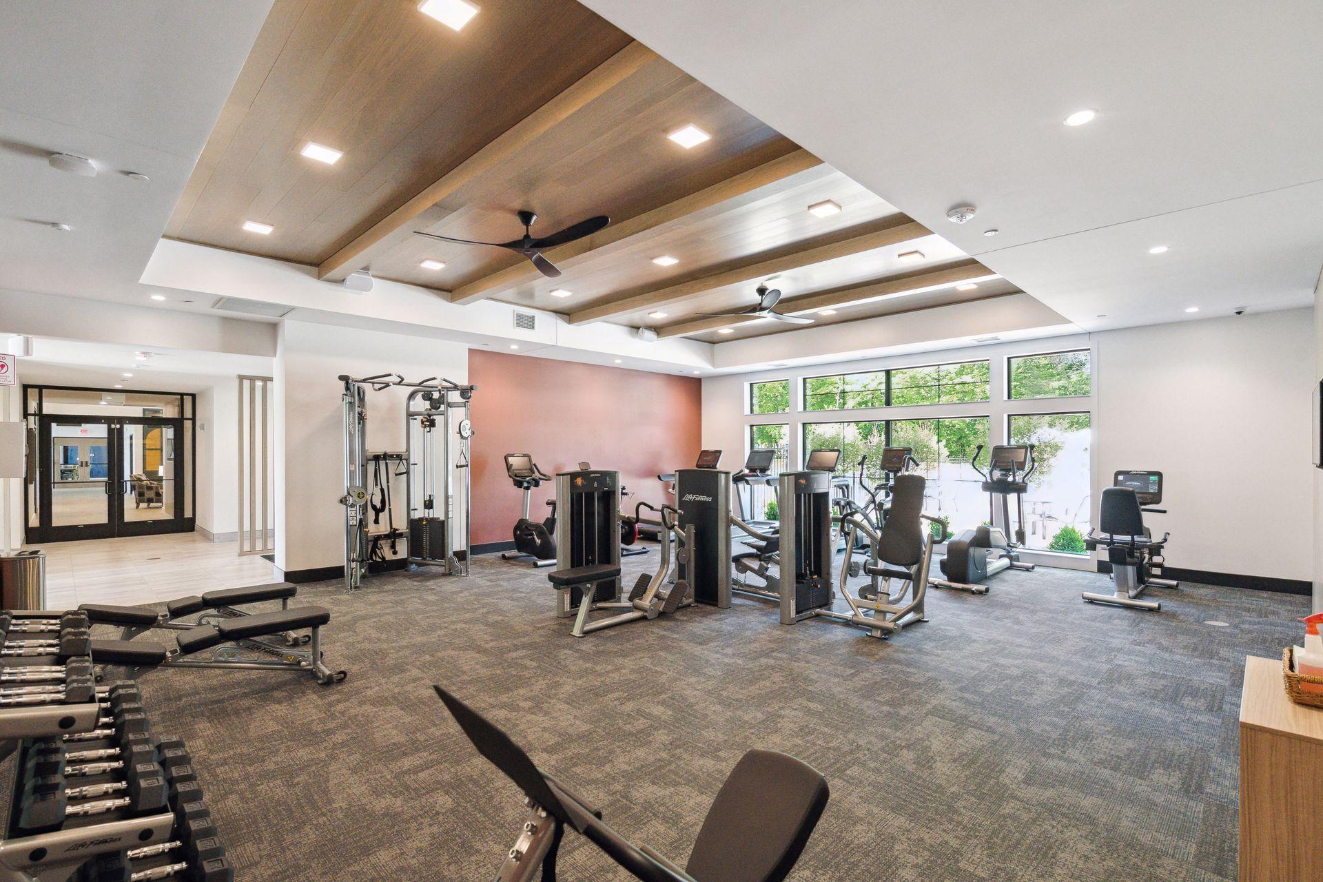 Another view of fitness center