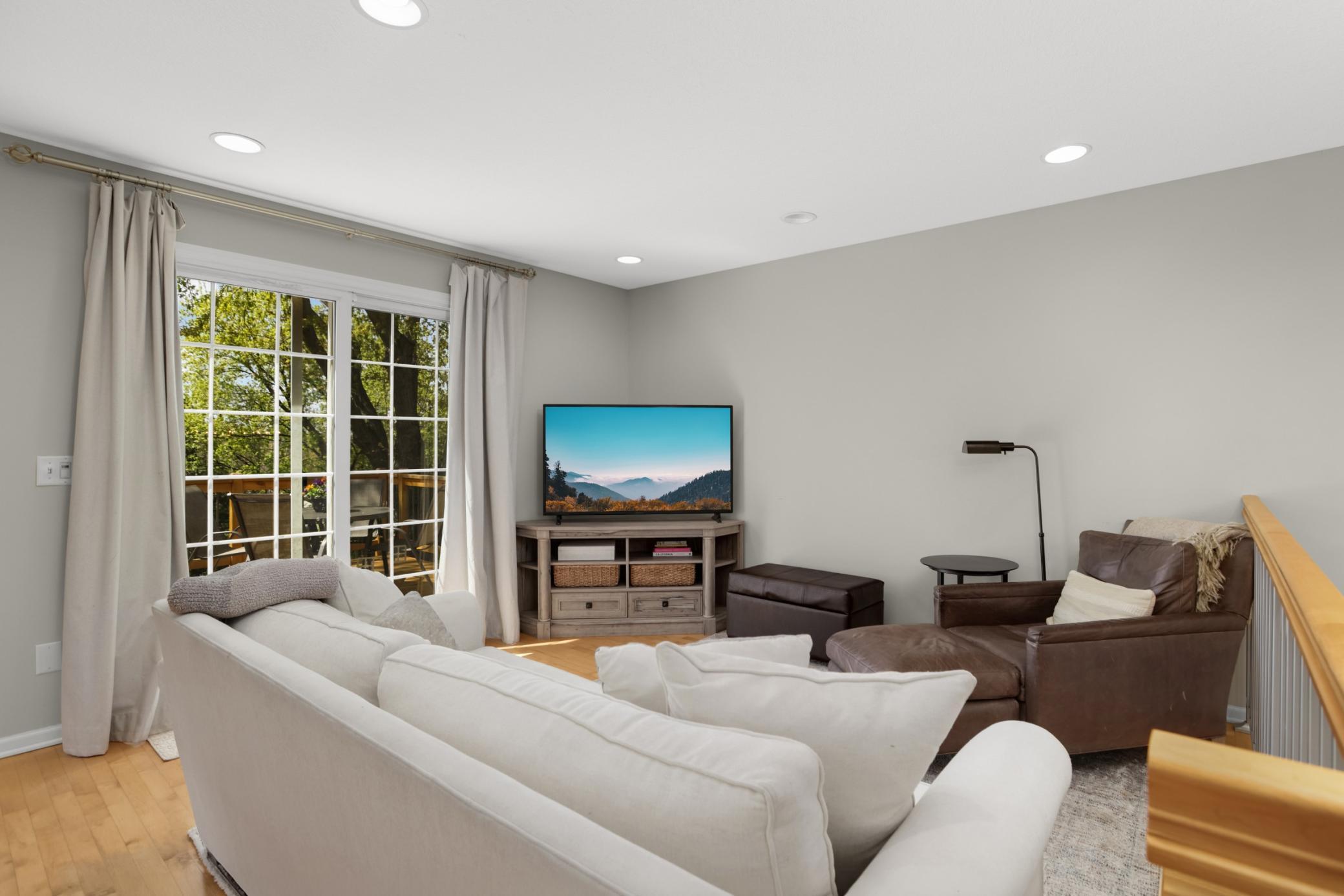 Notice the large window letting in the natural light!