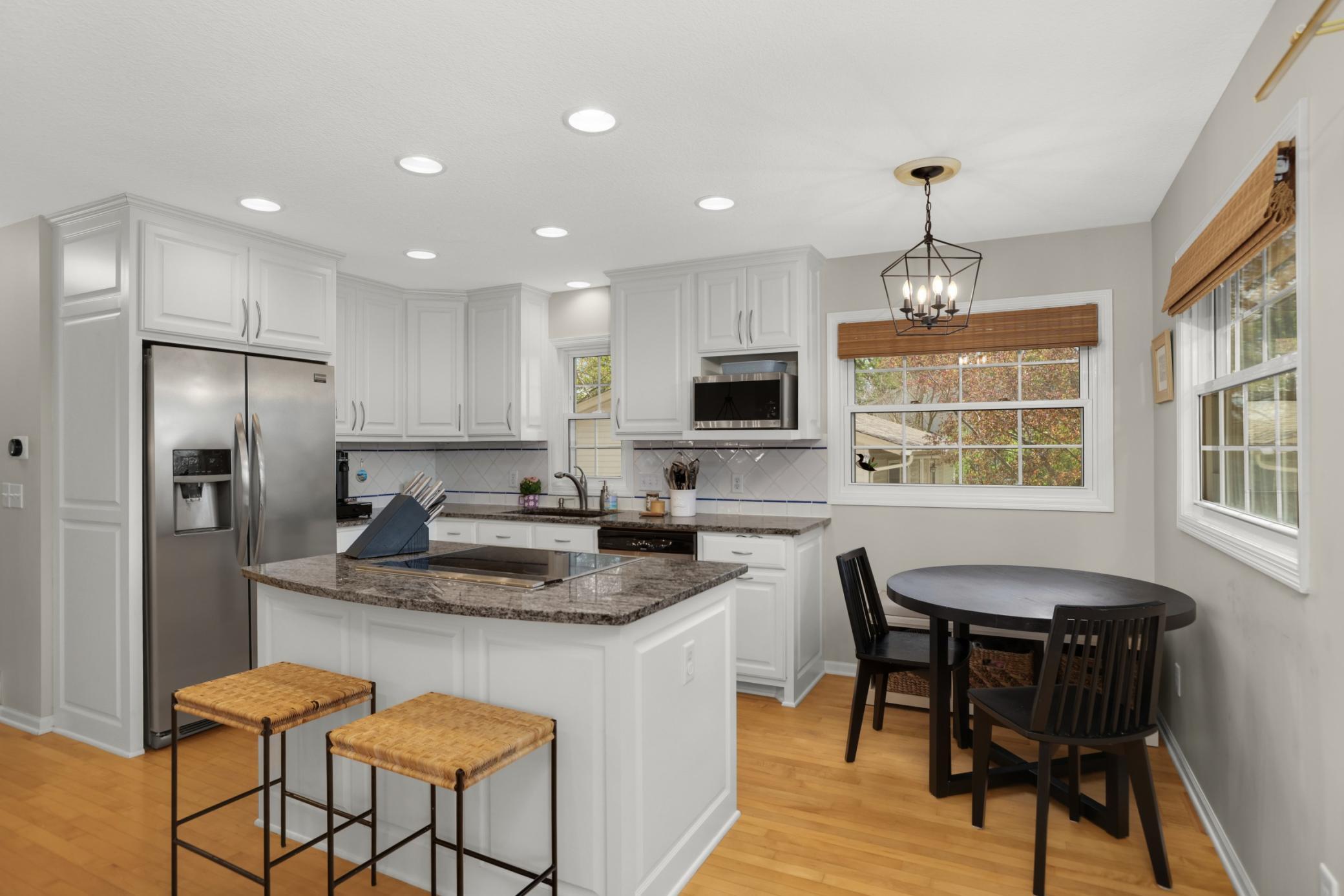 Lots of recessed lights!