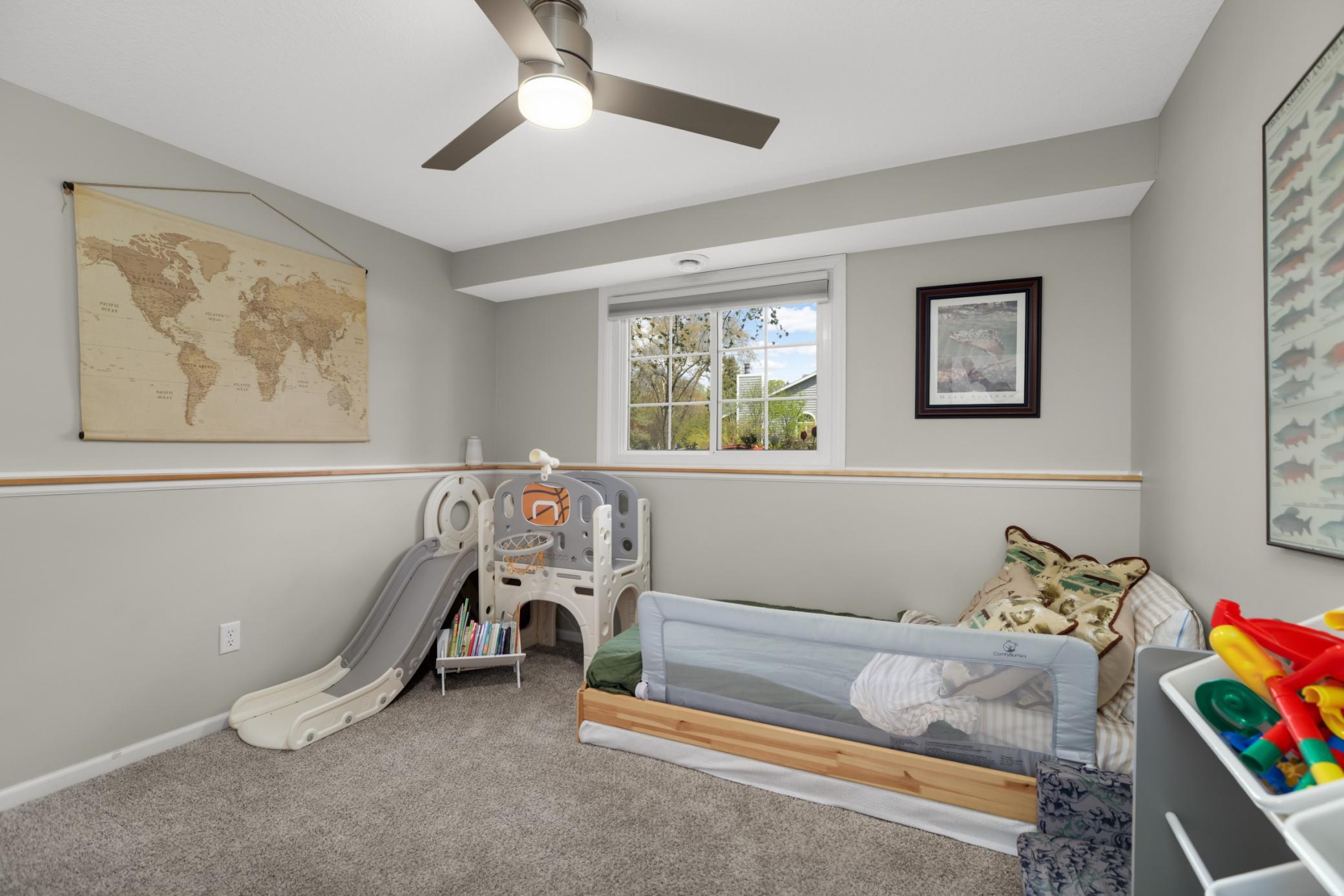 Here is the 3rd bedroom downstairs!