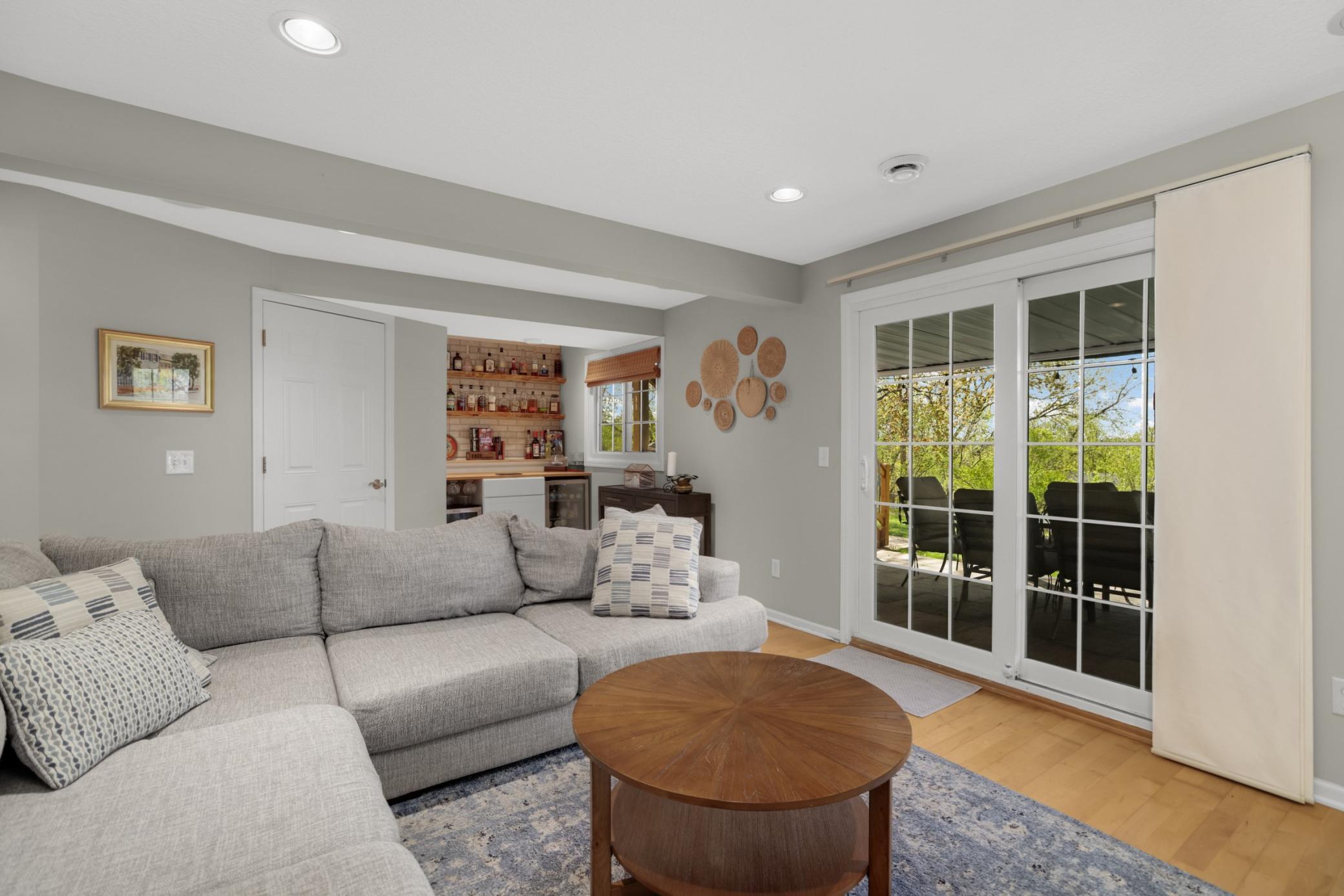Bright and spacious with beautiful floors!