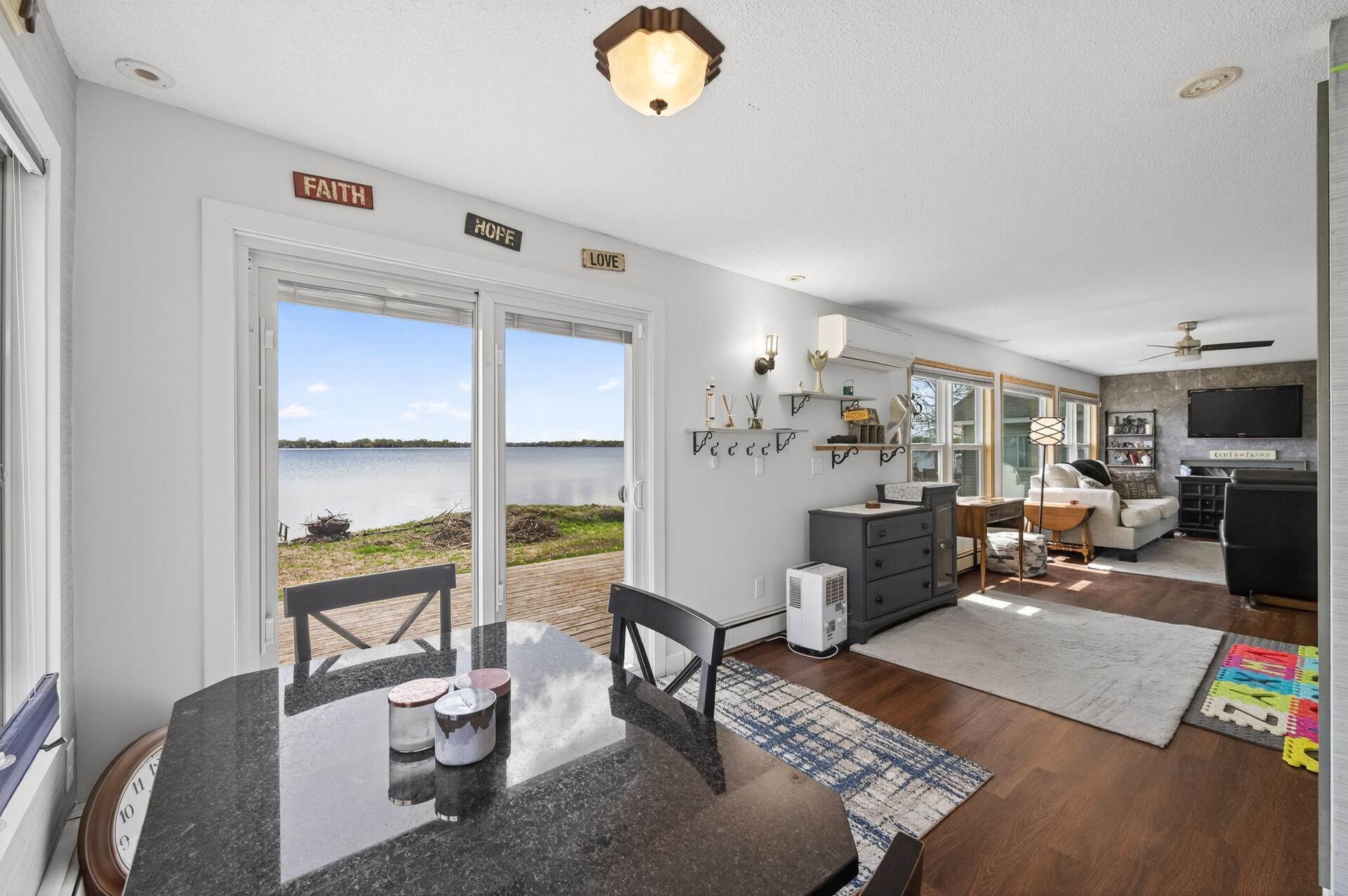 Dining room with a view!