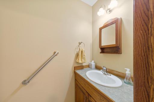Half Bath in garage entry