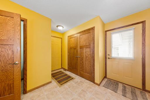 Garage entry