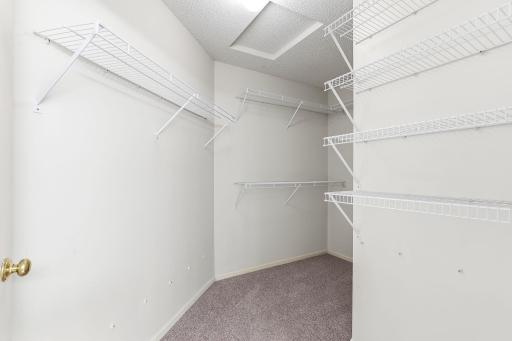 Owner's suite large walk-in closet!