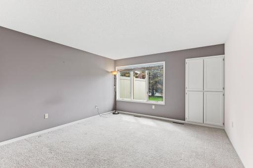 Owner's suite with built-in storage plus walk-in closet!