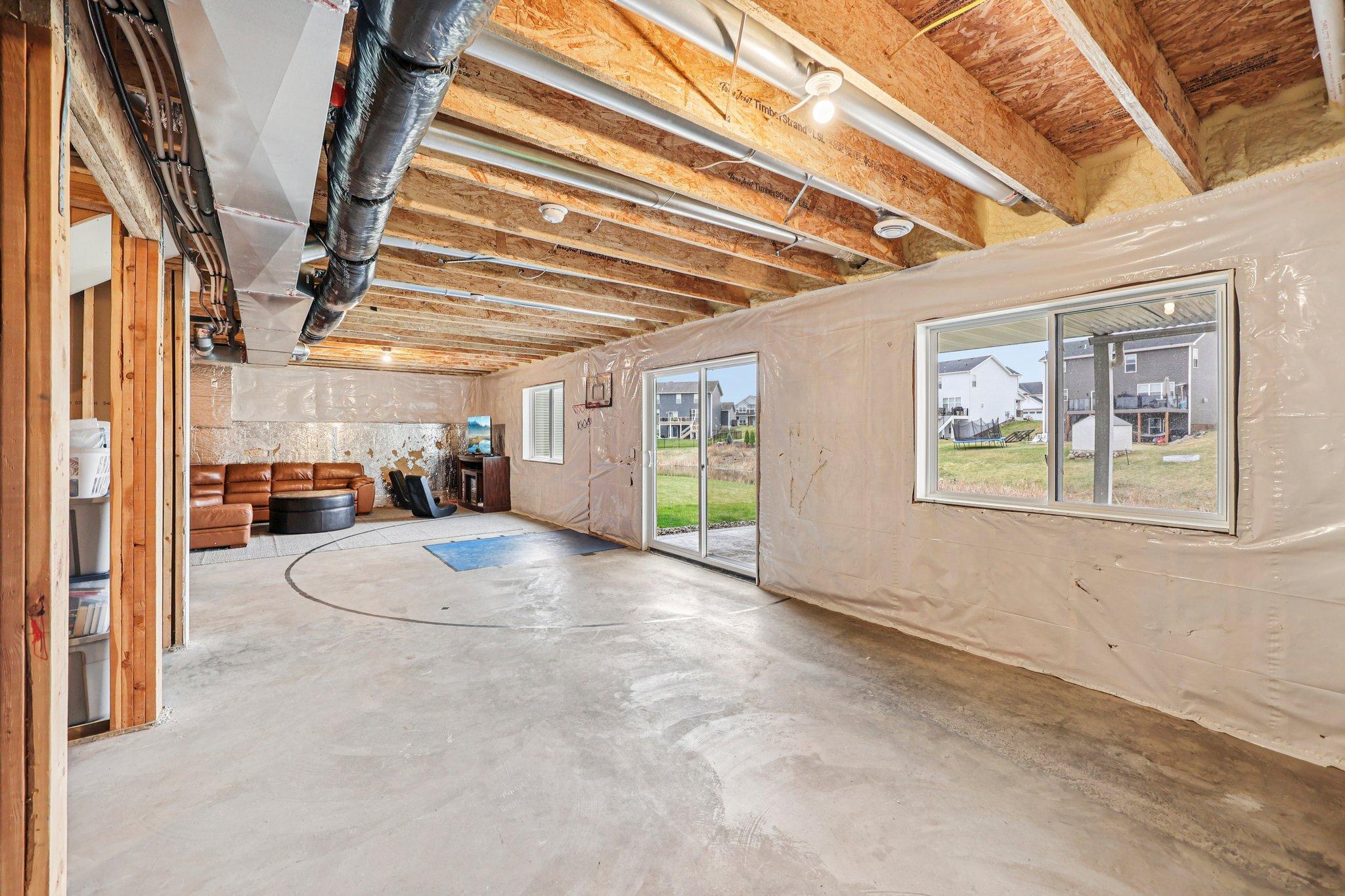 Walkout basement