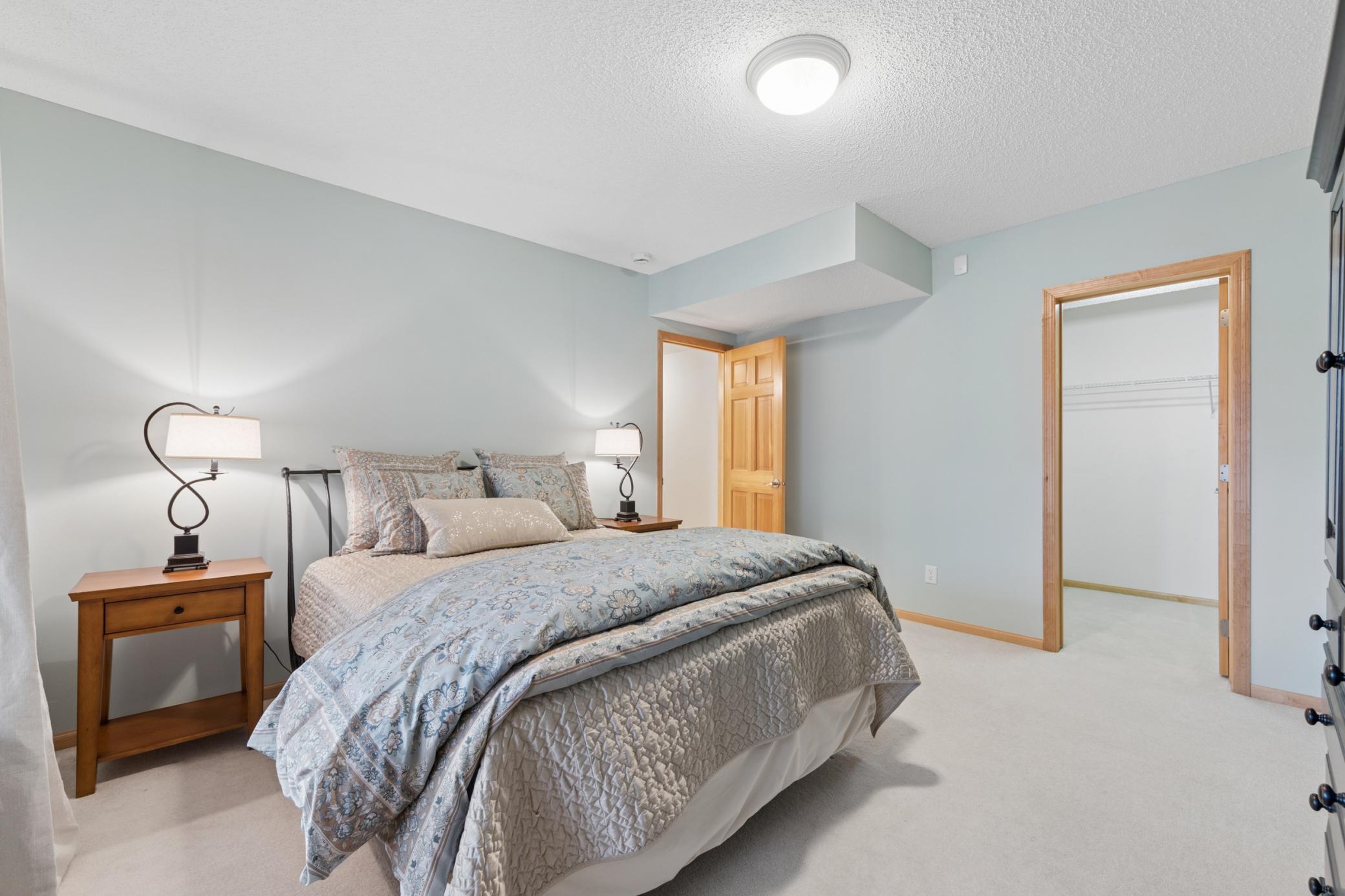 Upper level Bedroom with private bath