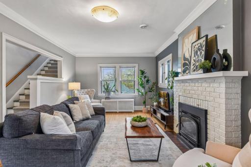 Classic architecture with beautifully preserved original details