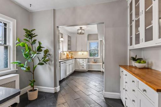 Bright and airy interior with classic finishes
