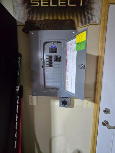 Breaker Box in Garage