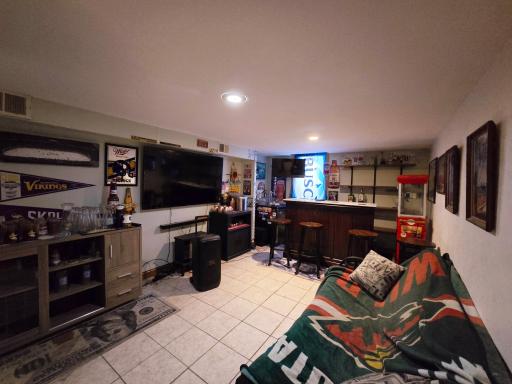 Basement Living Area/3rd Bedroom