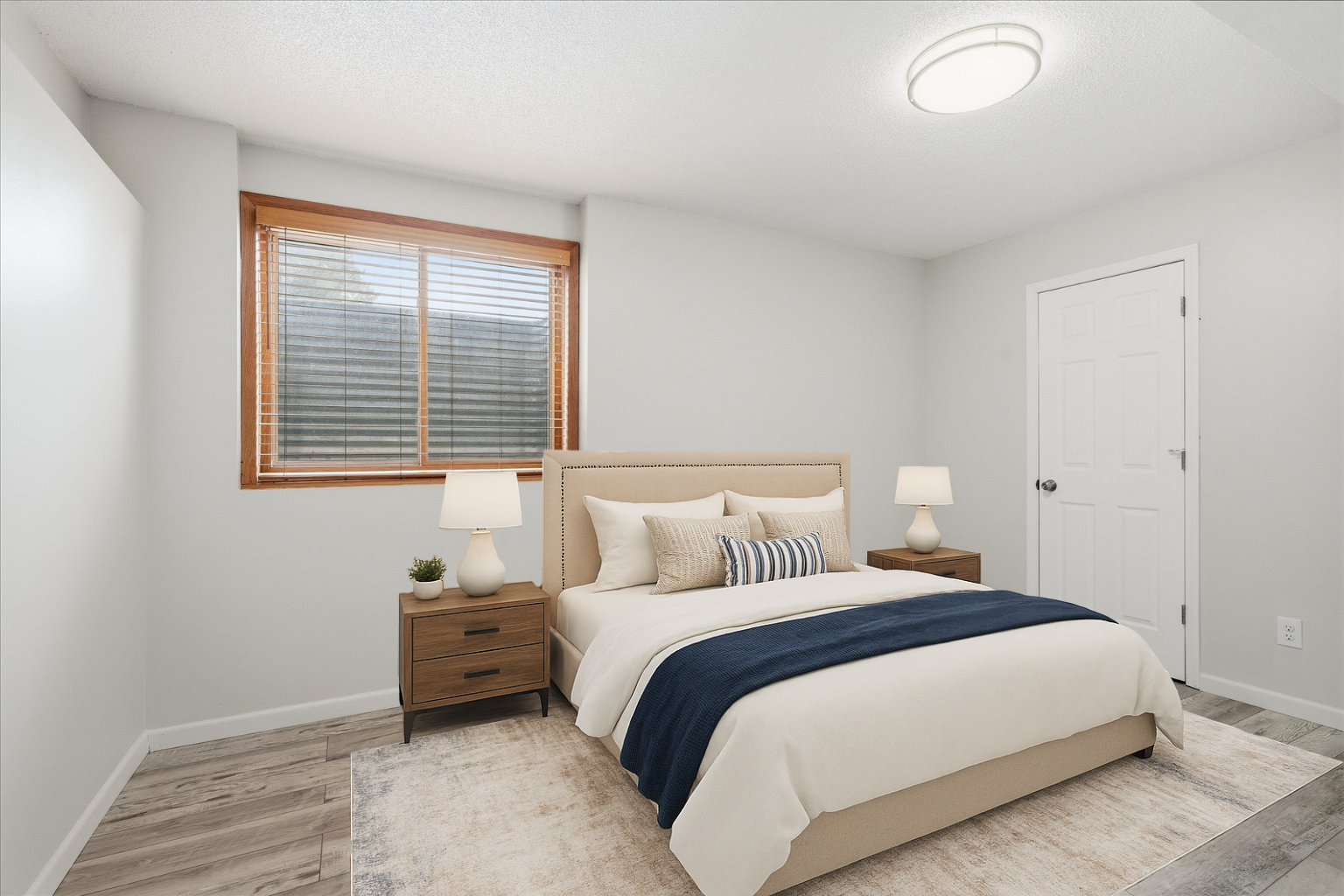 Lower Level Bedroom 1 - Virtually Staged