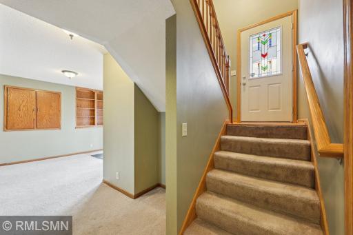 lower level view towards the 2nd entry from the bottom of the stairs