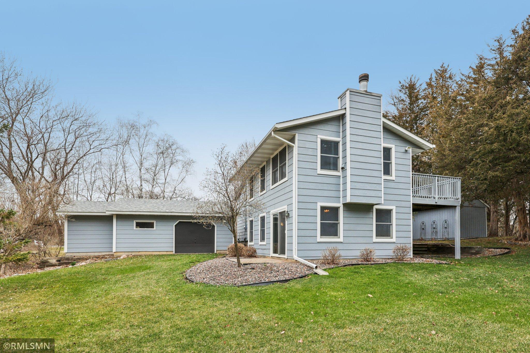 Back access door from the garage