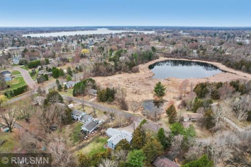 That is North LIndstrom Lake in the distance