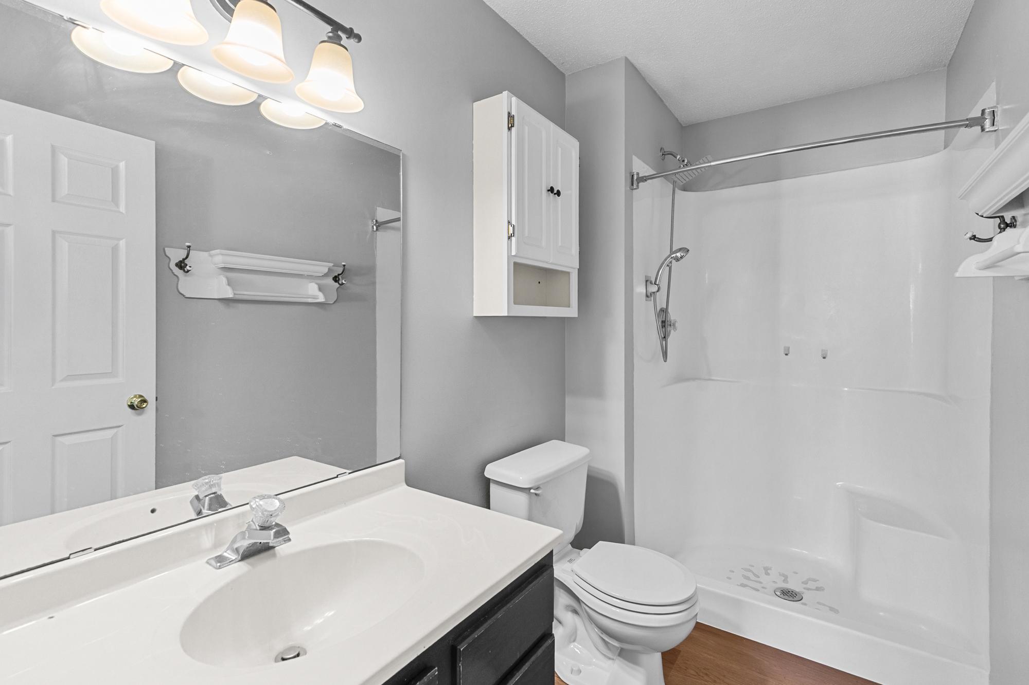 Primary 3/4 bath.