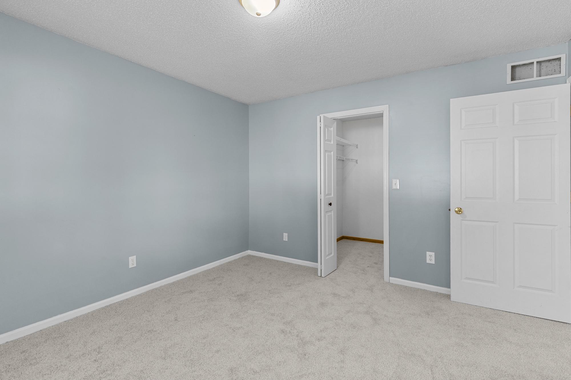 Walk-in closet.