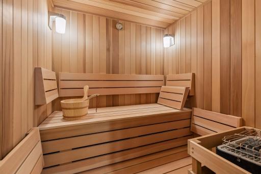 Unwind in the sauna
